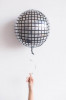 Фольгированный шарик сфера 3D 46 см